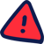 Red alert icon