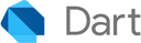 Dart programming language logo